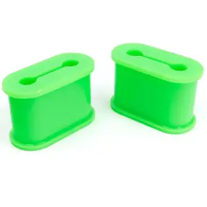 Pacific Performance Engineering - 168030154 | PPE Performance Silicone Bushings Replacement For PPE Engine Mounts For GM 6.6L Duramax | Green Finish - Image 3
