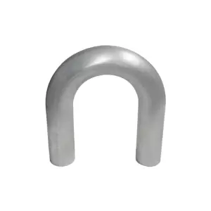 575350180 | PPE Performance 12 Gauge (0.080") Aluminum Tube | 3.5 Inch Size, 180 Degree Mandrel Bend Tube