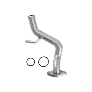 119000630 | PPE Performance Coolant Bypass Tube - Water Pump To Thermostat Housing For GM 6.6L Duramax | Polished Finish
