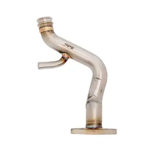 119000700 | PPE Performance Coolant Bypass Tube - Water Pump To Thermostat Housing For GM 6.6L Duramax | Raw Finish