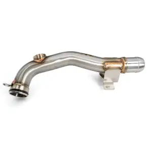 Pacific Performance Engineering - 119001200 | PPE Performance 304 Stainless Steel Engine Coolant Return Pipe For GM 6.6L Duramax | Raw Finish - Image 1