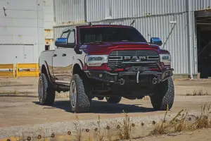 Rough Country - 51212W | Rough Country Front Bumper, Tubular For Ram 2500/3500 2WD/4WD | With Winch Plate - Image 10