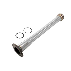 119030130 | PPE Performance 304 Stainless Steel Coolant Tube (Pump To Oil Cooler) For GM 6.6L Duramax | Polished Finish