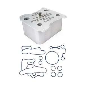 314030410 | PPE Performance Heavy-Duty Replacement Oil Cooler And Gasket Kit For Ford 6.4L Power Stroke