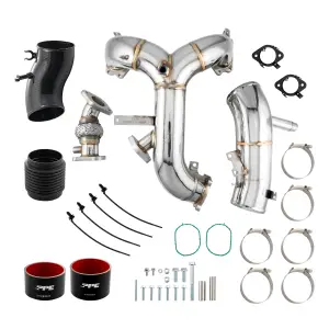 315053030 | PPE Performance Zilla Intake Manifold And Turbo Inlet Kit For Ford 6.7L Power Stroke | Polished Finish
