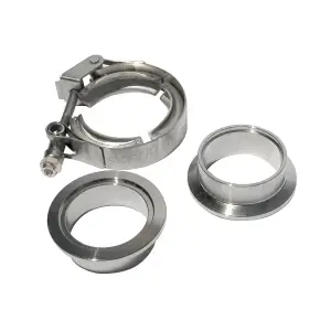 517117503 | PPE Performance QR 304 Stainless Steel V-Band - 3 Piece Set (1C 1M 1F) | 1.75 Inch Dimensions