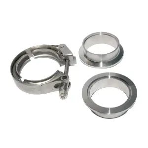 517120003 | PPE Performance QR 304 Stainless Steel V-Band - 3 Piece Set (1C 1M 1F) | 2.00 Inch Dimensions