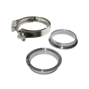 517130003 | PPE Performance QR 304 Stainless Steel V-Band - 3 Piece Set (1C 1M 1F) | 3.00 Inch Dimensions
