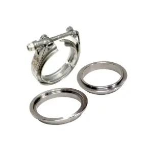 517340003 | PPE Performance Standard 304 Stainless Steel V-Band - 3 piece Set (1C 1M 1F) | 4.00 Inch Dimensions