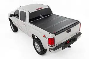 Rough Country - 47113550B | Rough Country Hard Low Profile Bed Cover For Chevy Silverado /GMC Sierra 1500 | 5' 9" Bed Without Rail Caps - Image 3