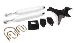 8749130WS | Rough Country Steering Stabilizer, Dual, 2-8 Inch Lift For Ford Super Duty
