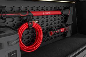 Rough Country - 734054 | Rough Country Bed Cap Molle Panel Side Storage Bin For Jeep Gladiator JT | Driver Side - Image 2