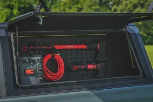 Rough Country - 734054 | Rough Country Bed Cap Molle Panel Side Storage Bin For Jeep Gladiator JT | Driver Side - Image 4