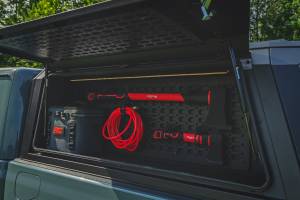 Rough Country - 734054 | Rough Country Bed Cap Molle Panel Side Storage Bin For Jeep Gladiator JT | Driver Side - Image 6