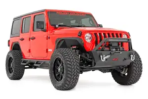 Rough Country - 66044 | Rough Country 6 Inch Lift Kit, 4 Door, Long Arm For Jeep Wrangler Unlimited JL 4WD | M1R Monotube Shocks - Image 3