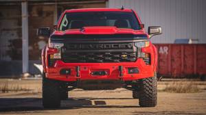 Rough Country - HP10010-RCGB | Rough Country Hood Protector For Chevrolet Silverado 1500 2WD/4WD | Gloss Black - Image 7