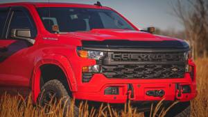 Rough Country - HP10010 | Rough Country Hood Protector For Chevrolet Silverado 1500 2WD/4WD | Flat Black - Image 12