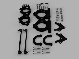 Traxda - 906040 | Traxda 2.0 Inch Front/ 2.0 inch Rear With Sway Bar Links & Shock Brackets Lift Kit For Toyota Sienna FWD/4WD - Image 5
