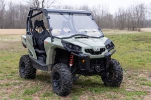 Rough Country - 98212030 | Rough Country Vented Full Windshield Scratch Resistant For Can-Am Commander Max 1000 - Image 8