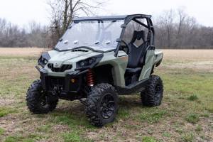 Rough Country - 98212030 | Rough Country Vented Full Windshield Scratch Resistant For Can-Am Commander Max 1000 - Image 9