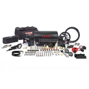 VIAIR - 50044 | VIAIR TLC Dual 444c 200 PSI Onboard System | Stealth Black, 200 PSI - Image 1