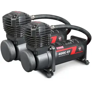 VIAIR - 444DB-EF | VIAIR 444C Dual EF Compressors | Black, 200 PSI, 4.59 CFM - Image 1