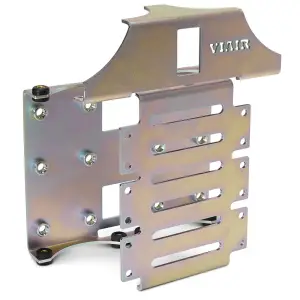 VIAIR - 95921 | VIAIR VMS Dual Compressor Custom Lock Mount Bracket | 380/425/400 & 440 C-Models, Stainless Steel - Image 1