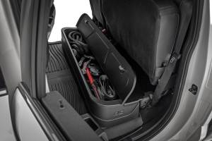 Rough Country - RC0996 | Rough Country Under Seat Storage, Crew Cab For Ford F-150 / F-250 Super Duty / F-350 Super Duty / Raptor | With Lockable Lid - Image 3