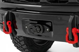 Rough Country - 13007-GBA | Rough Country FXS Front Bumper For Chevrolet Silverado 1500 2WD/4WD | GBA, Black Paint Code, With PRO12000S Winch - Image 5
