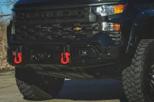 Rough Country - 13007-GBA | Rough Country FXS Front Bumper For Chevrolet Silverado 1500 2WD/4WD | GBA, Black Paint Code, With PRO12000S Winch - Image 7