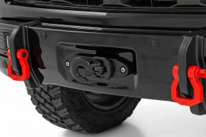 Rough Country - 13007-GB8 | Rough Country FXS Front Bumper For Chevrolet Silverado 1500 2WD/4WD | GB8, Mosaic Black Pearl Paint Code, With PRO12000S Winch - Image 6