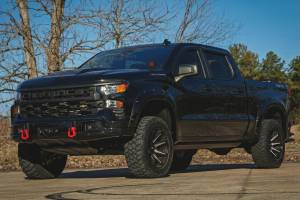 Rough Country - 13007-GB8 | Rough Country FXS Front Bumper For Chevrolet Silverado 1500 2WD/4WD | GB8, Mosaic Black Pearl Paint Code, With PRO12000S Winch - Image 7