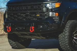 Rough Country - 13007-GB8 | Rough Country FXS Front Bumper For Chevrolet Silverado 1500 2WD/4WD | GB8, Mosaic Black Pearl Paint Code, With PRO12000S Winch - Image 8