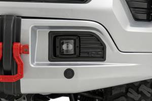 Rough Country - 13007-GAN | Rough Country FXS Front Bumper For Chevrolet Silverado 1500 2WD/4WD | GAN,  Silver Ice Metallic Paint Code, With PRO12000S Winch - Image 6