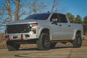 Rough Country - 13007-GAN | Rough Country FXS Front Bumper For Chevrolet Silverado 1500 2WD/4WD | GAN,  Silver Ice Metallic Paint Code, With PRO12000S Winch - Image 7