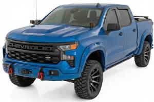 Rough Country - 13007-GA0 | Rough Country FXS Front Bumper For Chevrolet Silverado 1500 2WD/4WD | GA0, Northsky Blue Metallic Paint Code, With PRO12000S Winch - Image 5
