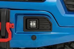Rough Country - 13007-GA0 | Rough Country FXS Front Bumper For Chevrolet Silverado 1500 2WD/4WD | GA0, Northsky Blue Metallic Paint Code, With PRO12000S Winch - Image 4