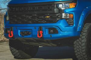 Rough Country - 13007-GA0 | Rough Country FXS Front Bumper For Chevrolet Silverado 1500 2WD/4WD | GA0, Northsky Blue Metallic Paint Code, With PRO12000S Winch - Image 8