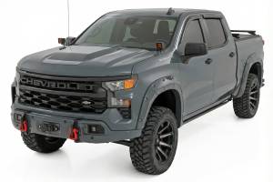 Rough Country - 13007-GBD | Rough Country FXS Front Bumper For Chevrolet Silverado 1500 2WD/4WD | GBD, Cypress Gray Paint Code, With PRO12000S Winch - Image 4