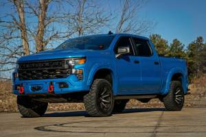 Rough Country - 13007-GJV | Rough Country FXS Front Bumper For Chevrolet Silverado 1500 2WD/4WD | GJV, Riptide Blue Paint Code, With PRO12000S Winch - Image 7