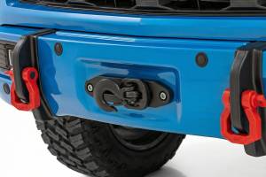 Rough Country - 13007-GLT | Rough Country FXS Front Bumper For Chevrolet Silverado 1500 2WD/4WD | GLT, Glacier Blue Paint Code, With PRO12000S Winch - Image 5