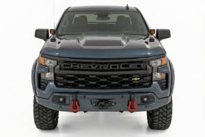 Rough Country - 13007-G6M | Rough Country FXS Front Bumper For Chevrolet Silverado 1500 2WD/4WD | G6M, Dark Ash Paint Code, With PRO12000S Winch - Image 3
