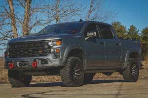 Rough Country - 13007-G6M | Rough Country FXS Front Bumper For Chevrolet Silverado 1500 2WD/4WD | G6M, Dark Ash Paint Code, With PRO12000S Winch - Image 7