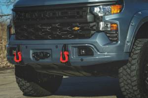 Rough Country - 13007-G6M | Rough Country FXS Front Bumper For Chevrolet Silverado 1500 2WD/4WD | G6M, Dark Ash Paint Code, With PRO12000S Winch - Image 8