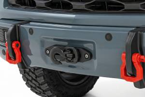 Rough Country - 13007-GNO | Rough Country FXS Front Bumper For Chevrolet Silverado 1500 2WD/4WD | GNO, Slate Gray Paint Code, With PRO12000S Winch - Image 5