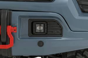 Rough Country - 13007-GNO | Rough Country FXS Front Bumper For Chevrolet Silverado 1500 2WD/4WD | GNO, Slate Gray Paint Code, With PRO12000S Winch - Image 6