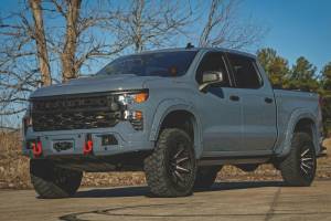 Rough Country - 13007-GNO | Rough Country FXS Front Bumper For Chevrolet Silverado 1500 2WD/4WD | GNO, Slate Gray Paint Code, With PRO12000S Winch - Image 7