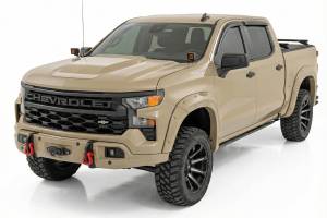 Rough Country - 13007-GTL | Rough Country FXS Front Bumper For Chevrolet Silverado 1500 2WD/4WD | GTL, Sand Dune Paint Code, With PRO12000S Winch - Image 5