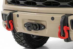 Rough Country - 13007-GTL | Rough Country FXS Front Bumper For Chevrolet Silverado 1500 2WD/4WD | GTL, Sand Dune Paint Code, With PRO12000S Winch - Image 4