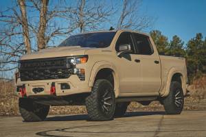 Rough Country - 13007-GTL | Rough Country FXS Front Bumper For Chevrolet Silverado 1500 2WD/4WD | GTL, Sand Dune Paint Code, With PRO12000S Winch - Image 6